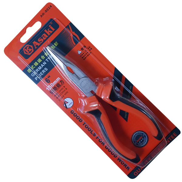 Kềm Nhọn Cao Cấp Kiểu Đức Asaki AK-8024